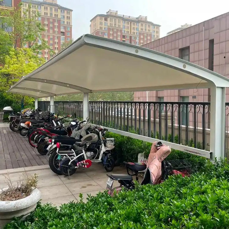 贺兰县膜结构电动车棚